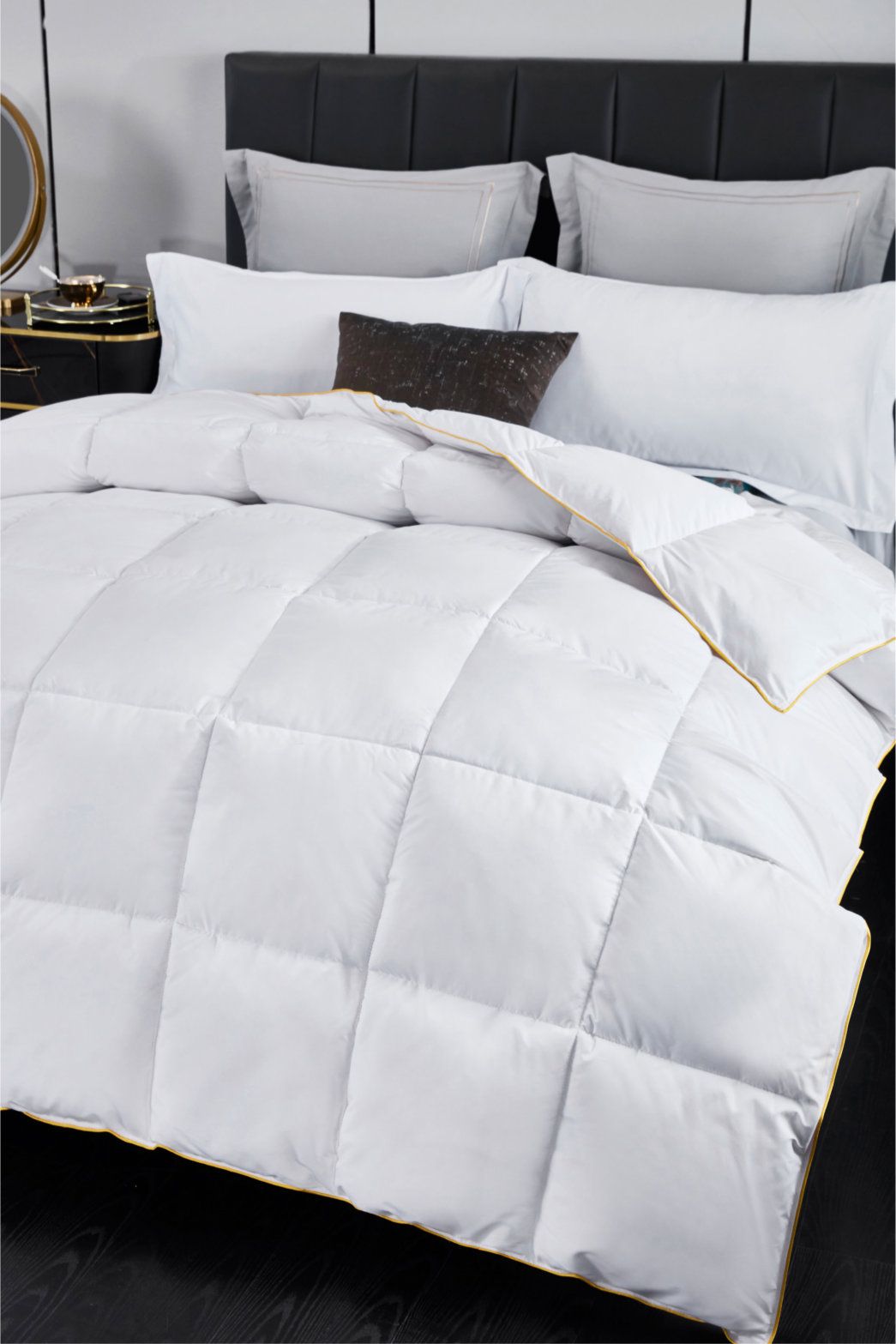 Ezysleep 16.5tog Premium Goose Feather & Down Duvet in White