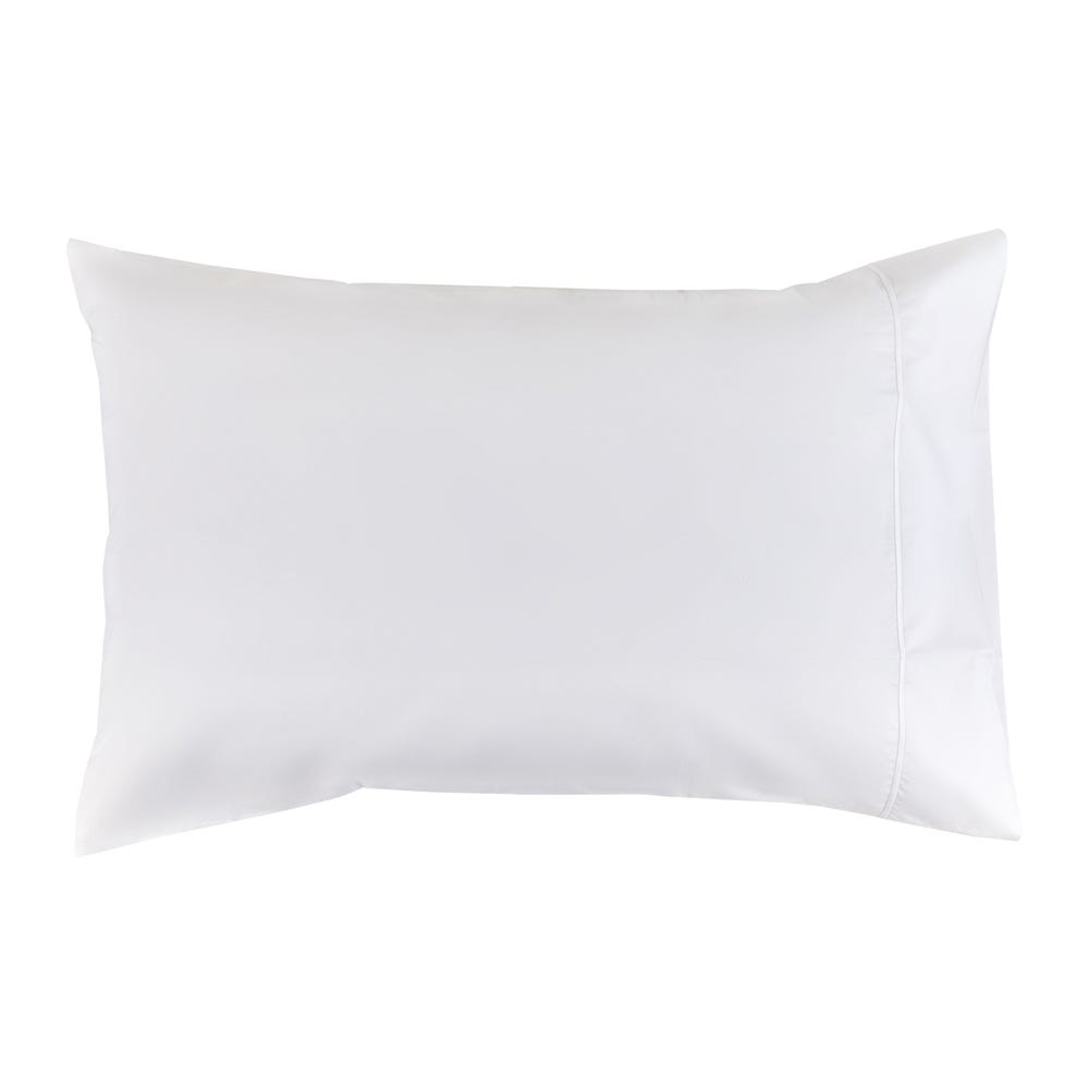 Heal's 400 Thread Count Egyptian Cotton White Standard Pillowcase 2