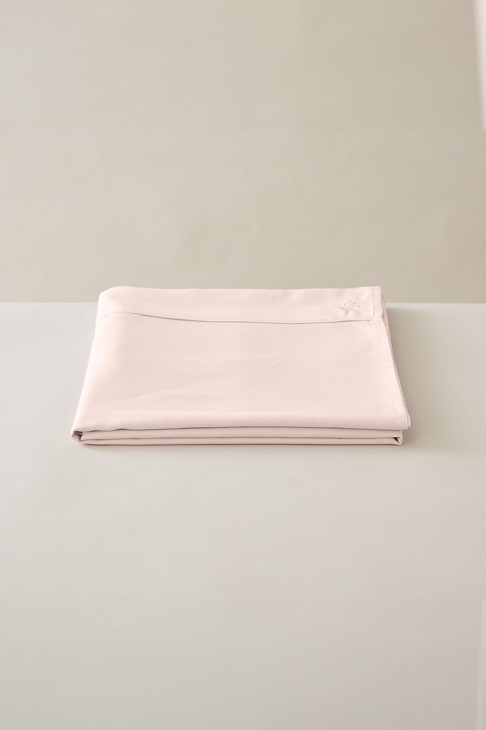 Ted Baker 'TB Plain Dye' Cotton Sateen Flat Sheet in Pink