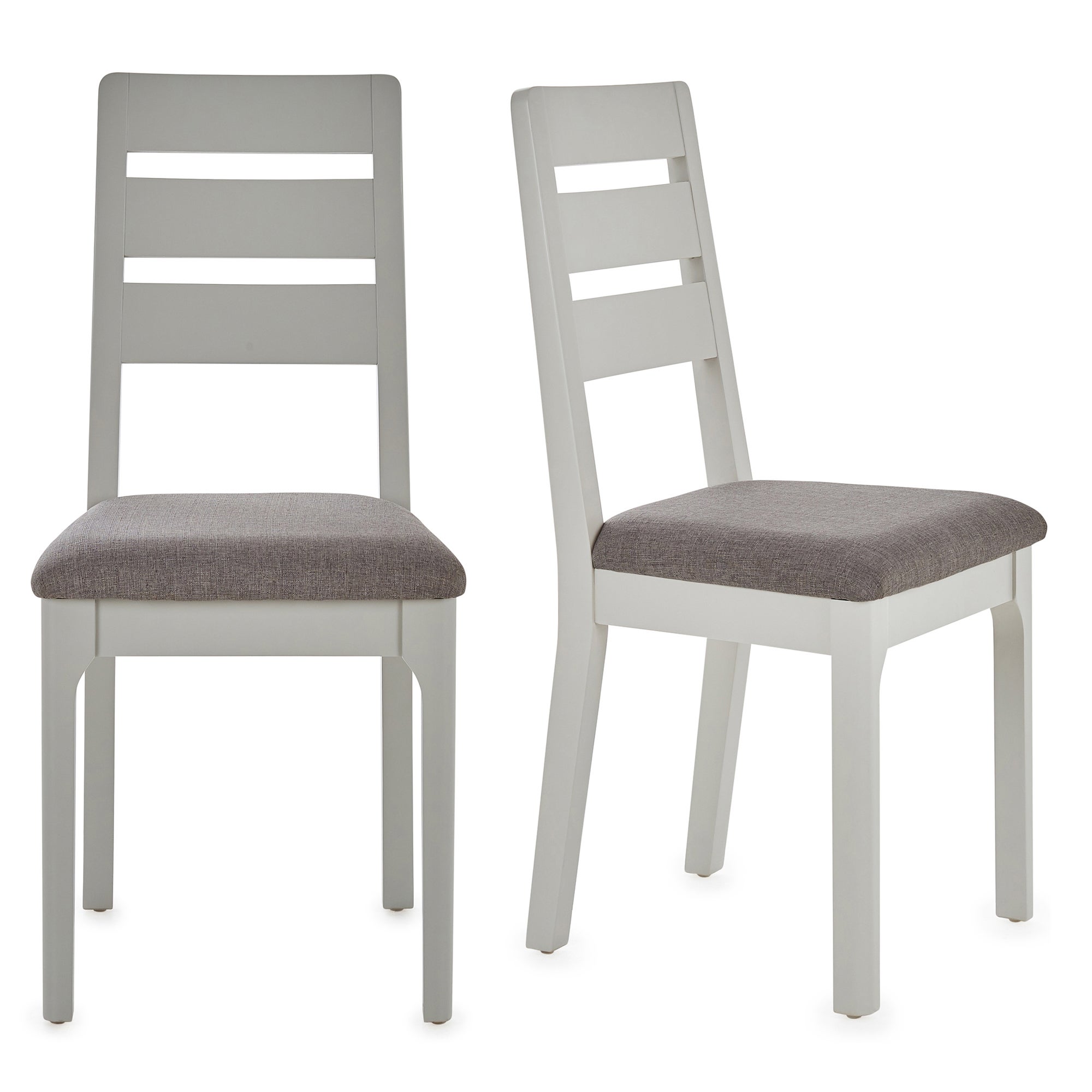 Freya Set Of 2 Dining Chairs Grey Grey
