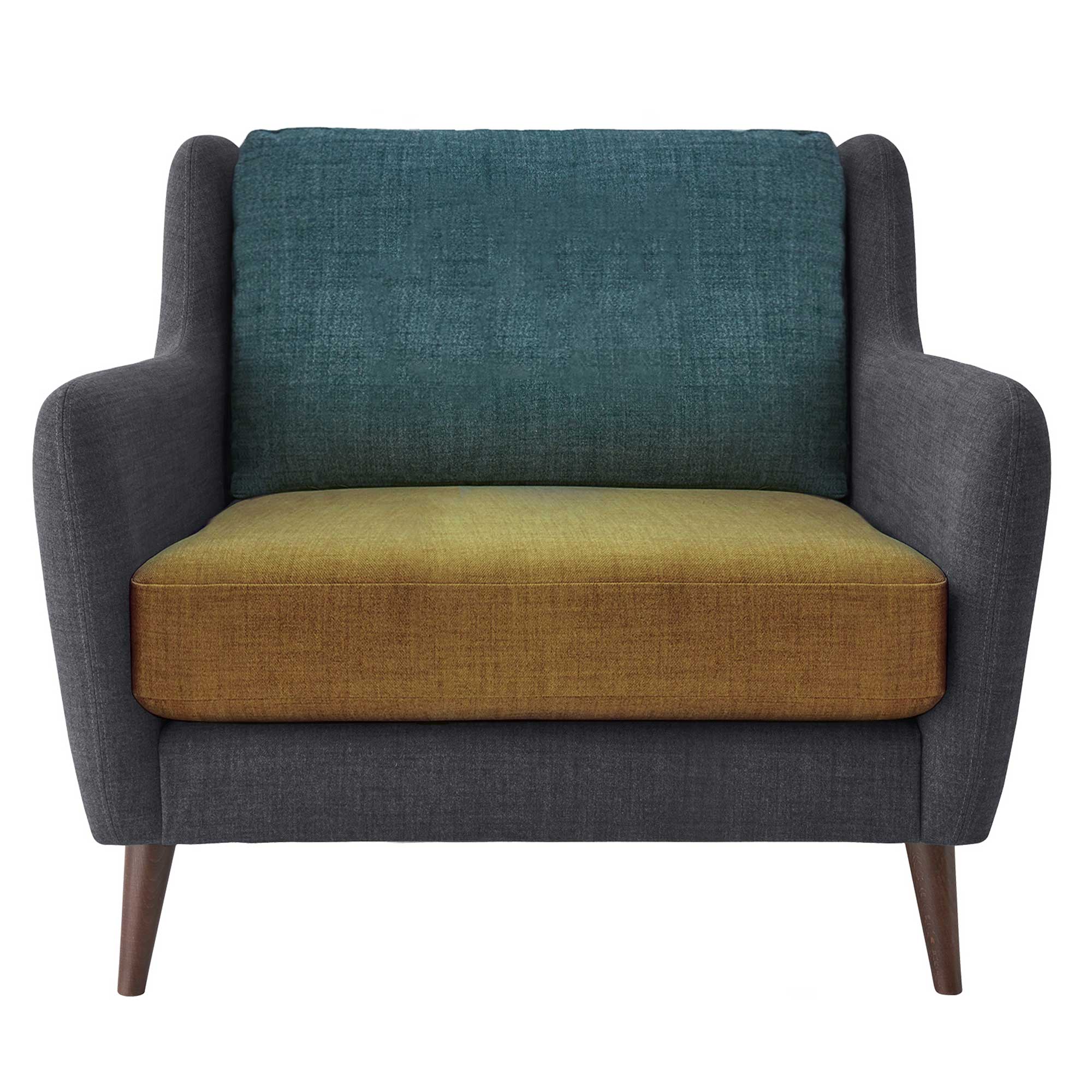 Orla Kiely Fern Snuggle Chair, Liffey Multi