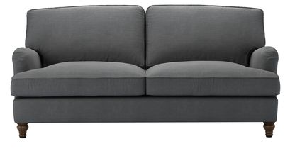 Bluebell 3 Seat Sofabed in Monsoon Brushed Linen Cotton - sofa.com