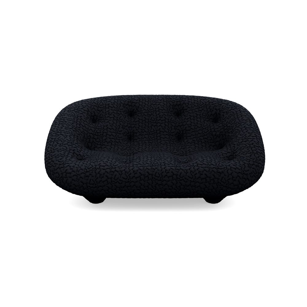 Ligne Roset Ploum Small High Back Sofa Moby Charcoal 2
