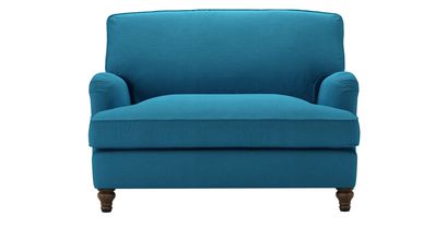 Bluebell Loveseat Sofabed in Marina Brushed Linen Cotton - sofa.com