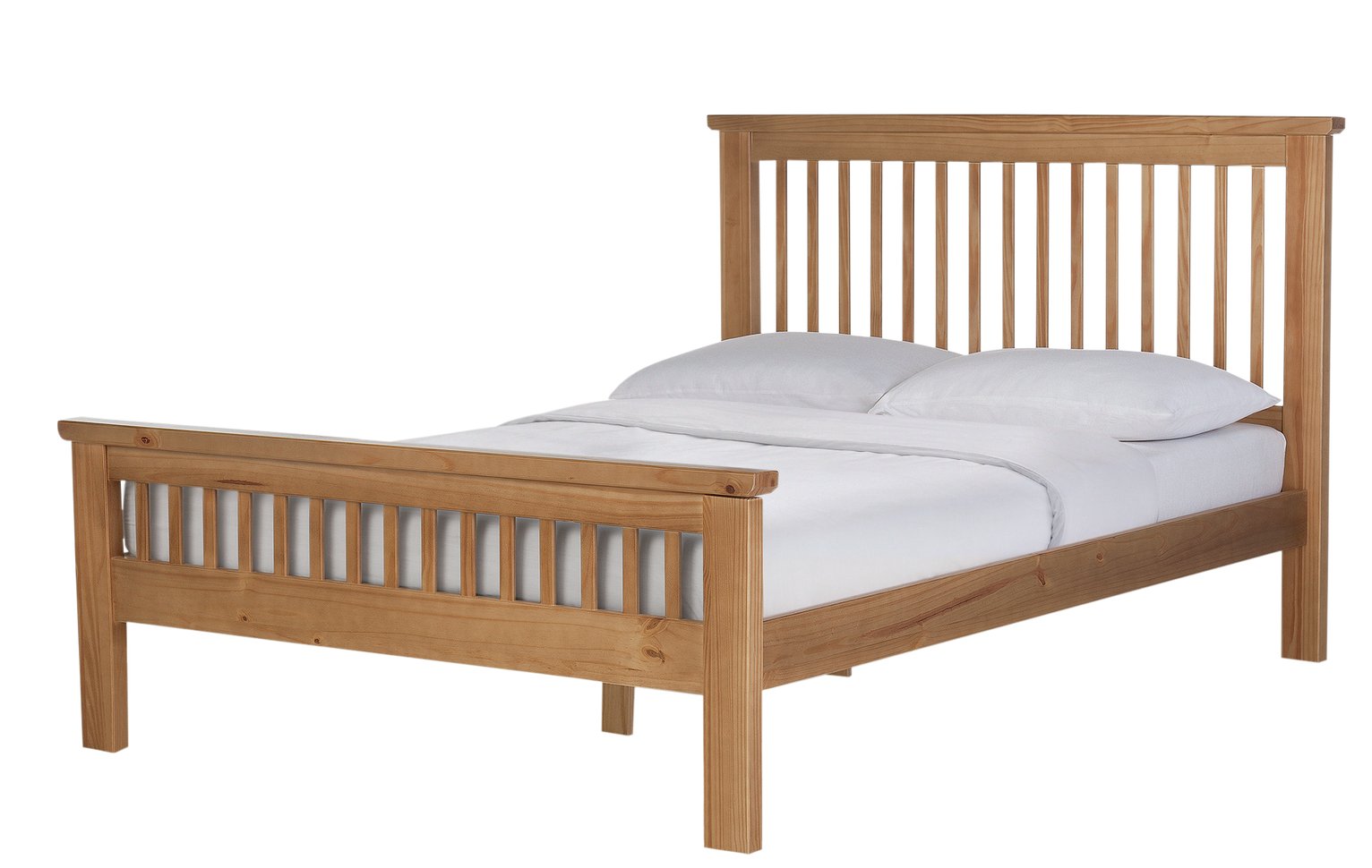Argos Home Aubrey Superking Bed Frame - Oak Stain