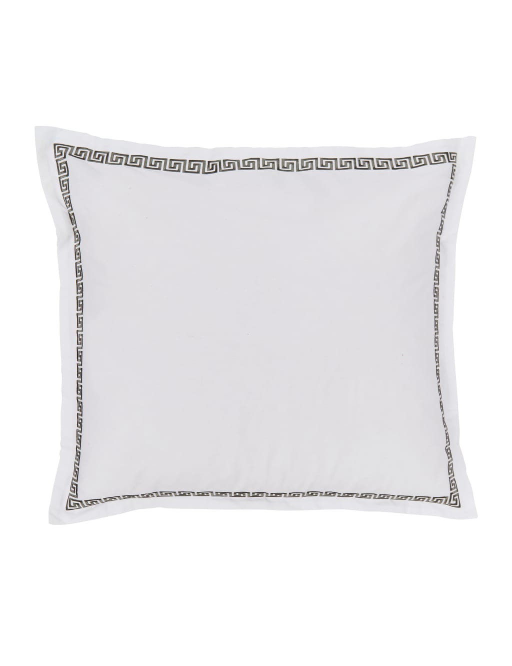 Bedeck of Belfast 2 Pack Pure Cotton Yoko Square Pillowcases Green