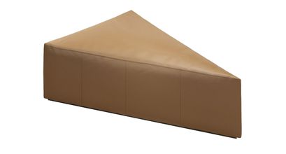 Astaire Upholstered Coffee Table in Spiced Honey Soft Leather - sofa.com