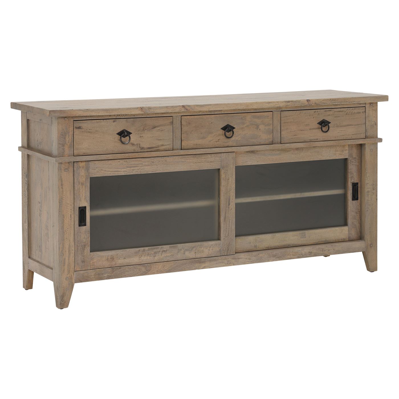Hancock Large Sideboard, Salvage Deep Grey