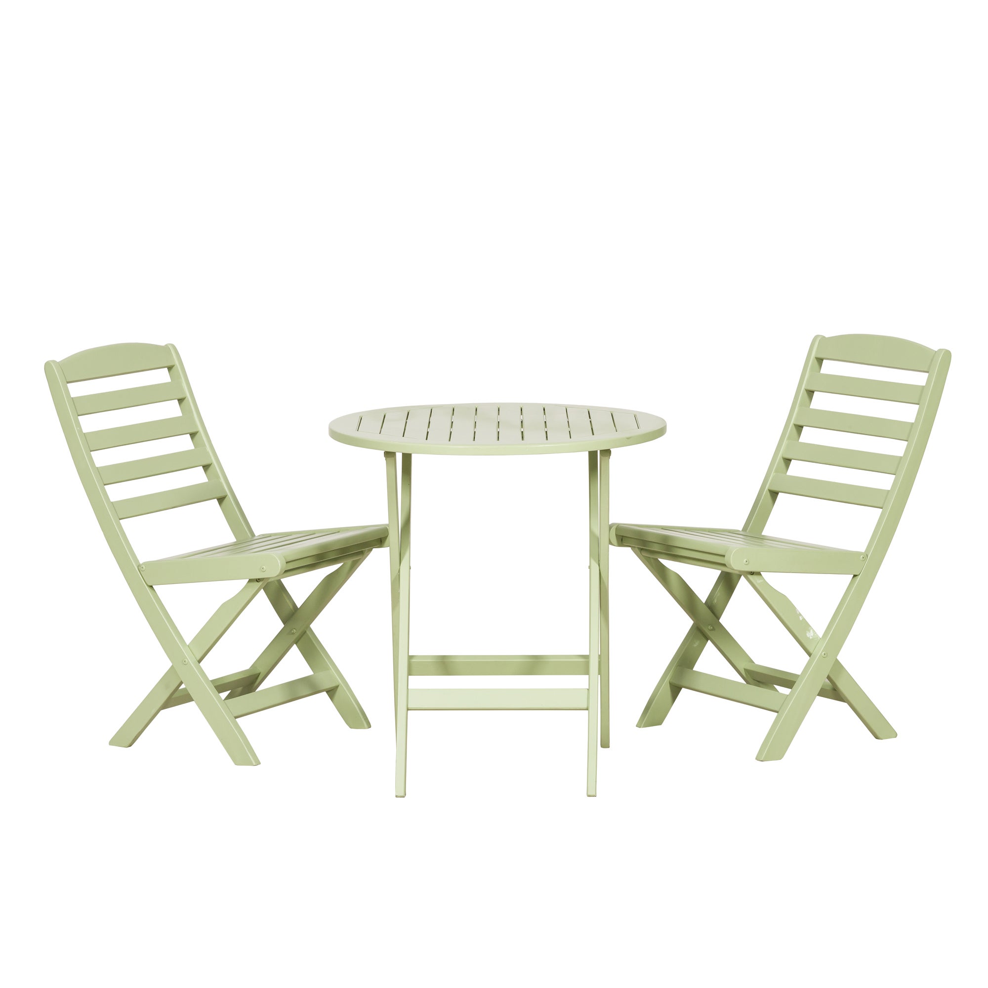 Porto 2 Seater Green Bistro Set Green