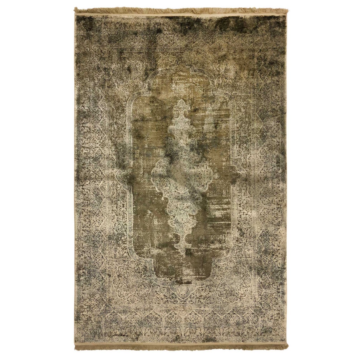 Artisan Mink 160x230cm Rug, Square Viscose Blend | Barker & Stonehouse