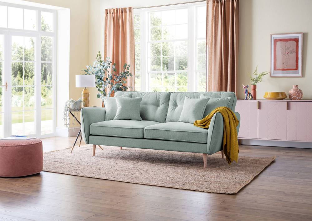 The Great Sofa Company Ailis Large Sofa Faro Aqua