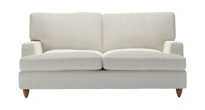 Isla 2 Seat Sofabed in Clay House Herringbone Weave - sofa.com