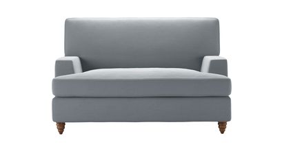 Isla Loveseat Sofabed in Sealion Smart Cotton - sofa.com