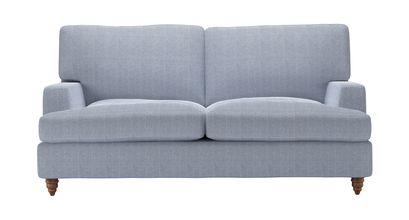 Isla 2 Seat Sofabed in Uniform House Herringbone Weave - sofa.com