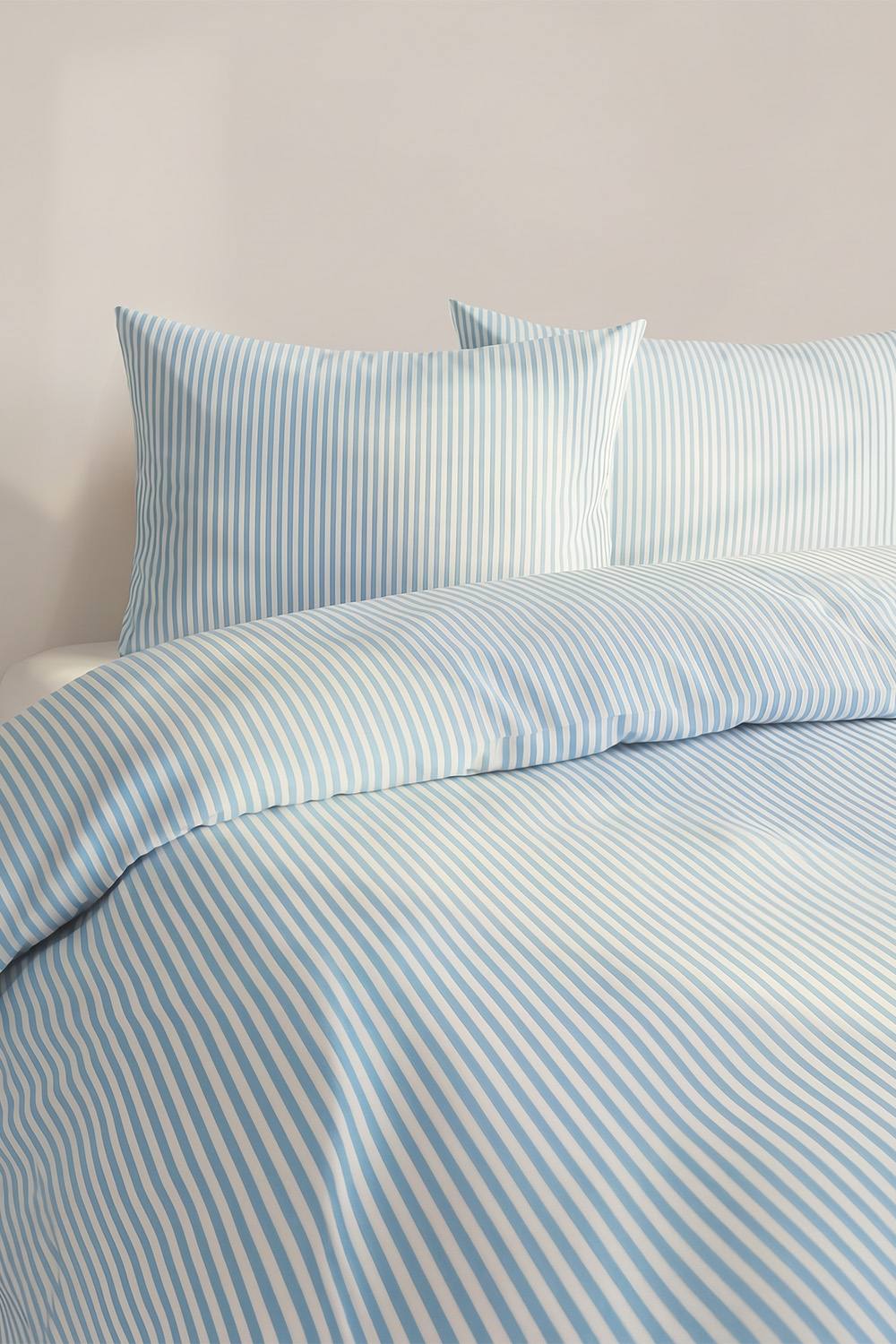 Martex Studio Edition Pinstripe Duvet Cover Set in Blue