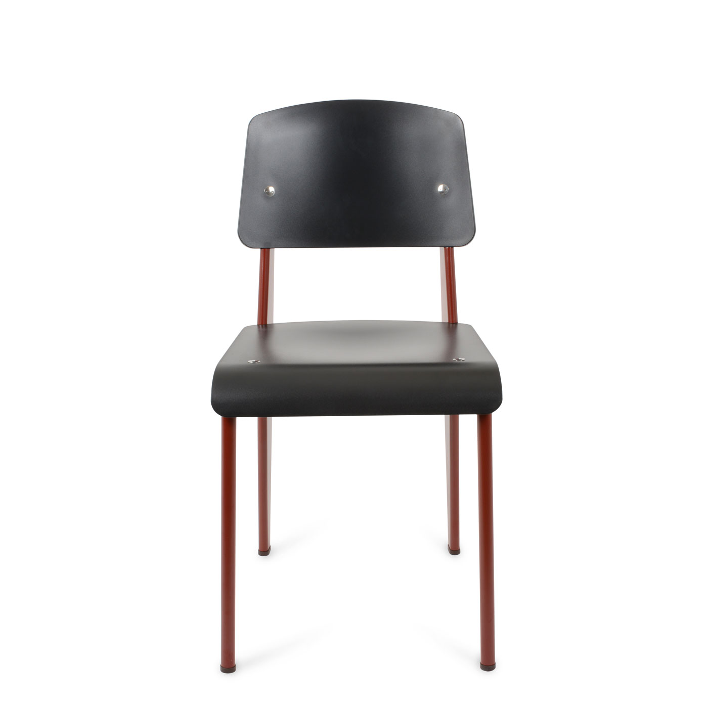 Vitra Standard Sp Chair Deep Black/ Japanese Red