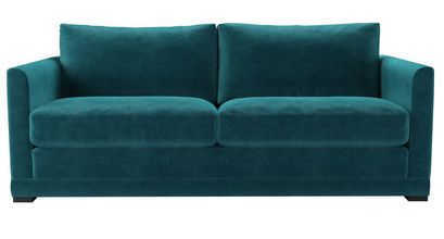 Aissa 3 Seat Sofa Bed in Neptune Smart Velvet - sofa.com