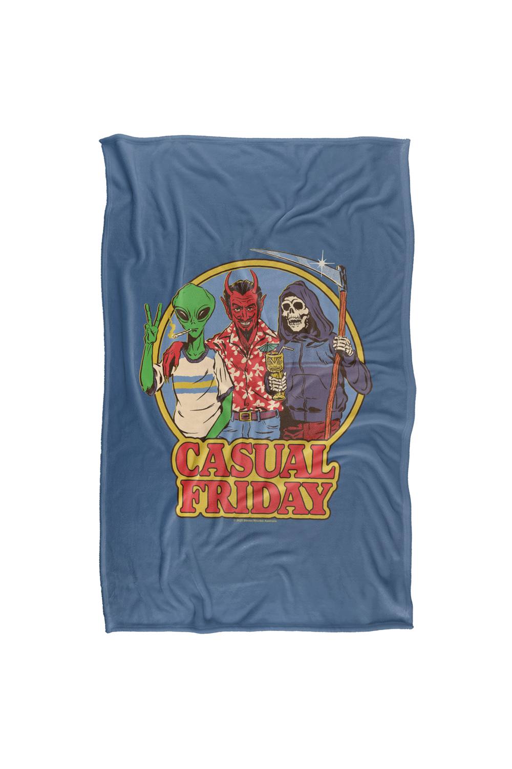 Steven Rhodes Casual Friday Silky Touch Super Soft Throw Blanket