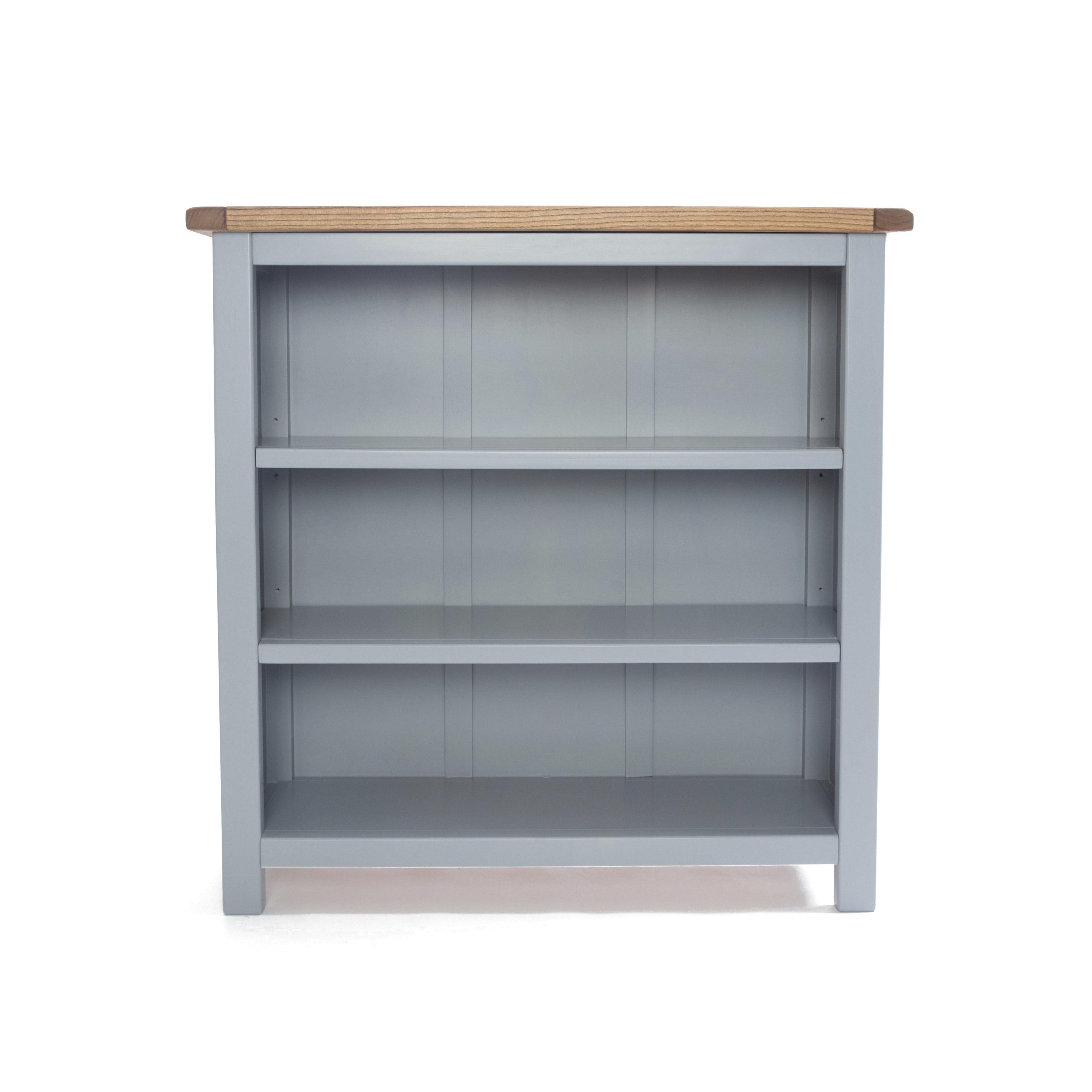 Cabinet Bits Bookcase 90x90x30cm in Grey