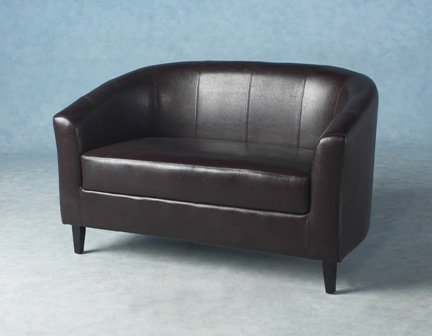 Tempo Twin Tub Chair In Expresso Brown
