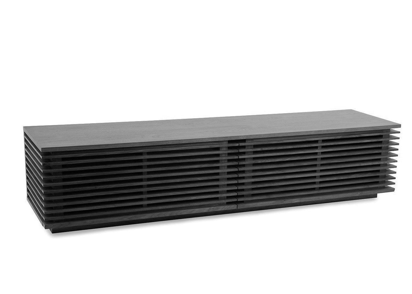 Heal's Verona AV Unit Wide Black Ash