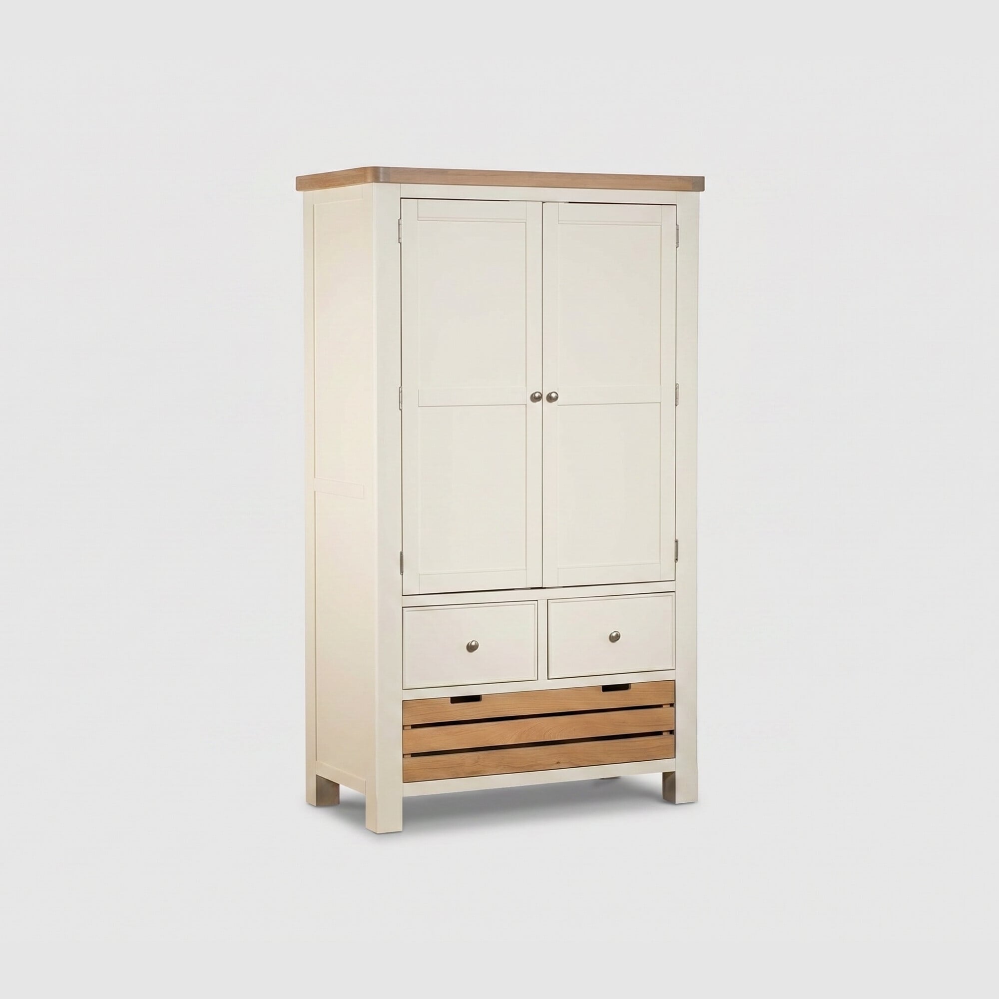 Witney Larder Unit 110x55x190cm Sideboard, Neutral Wood | Barker & Stonehouse