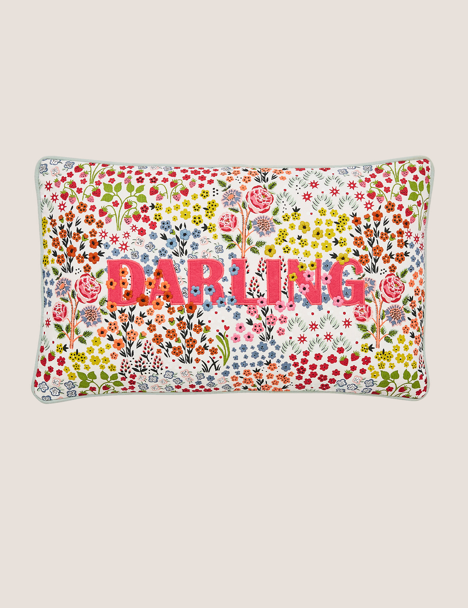 M&S Cath Kidston Pure Cotton Darling Cushion