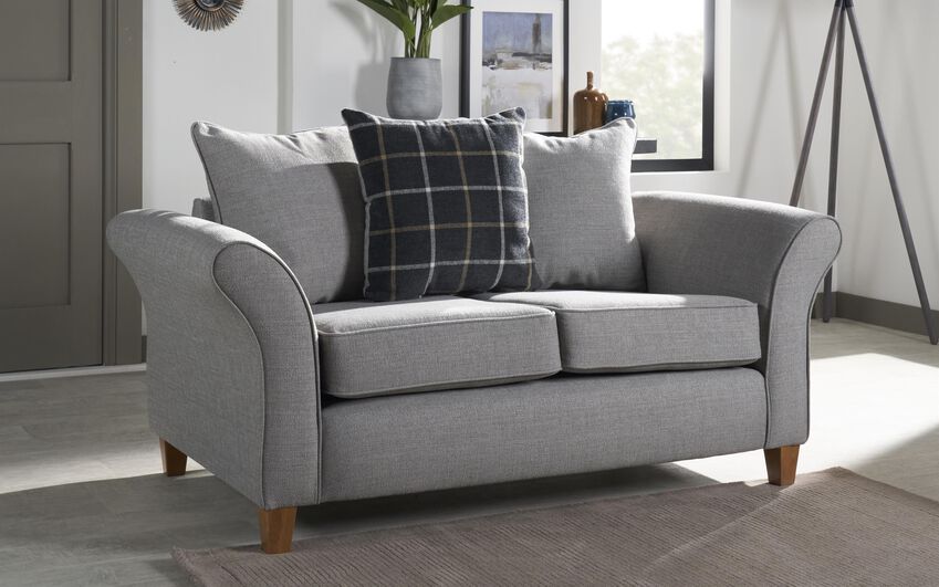 ScS Living Hugo Fabric 2 Seater Scatter Back Sofa