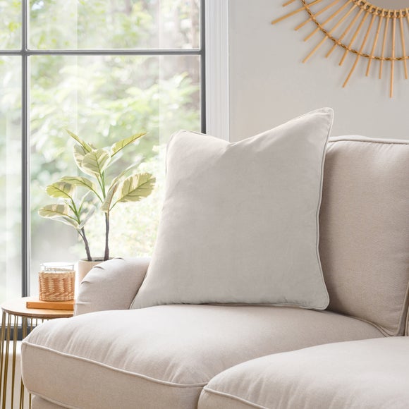 Clara Cotton Velvet Square Cushion