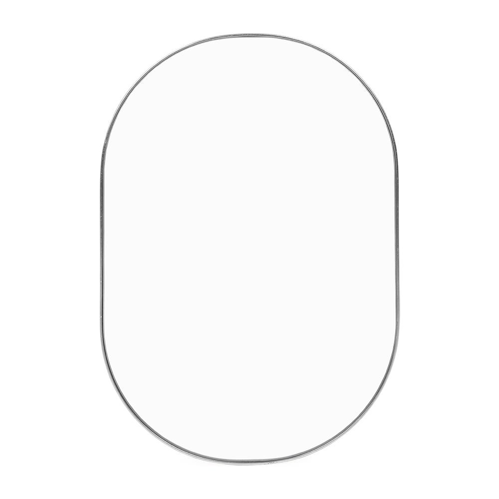 Heal's Fine Edge Mirror Oval Silver Small 2