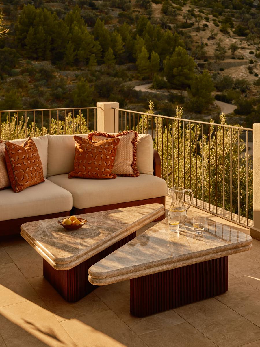 Gia Outdoor Coffee Table Set