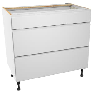 Wickes Madison Matt White Drawer Unit - 900mm - Part 1 of 2