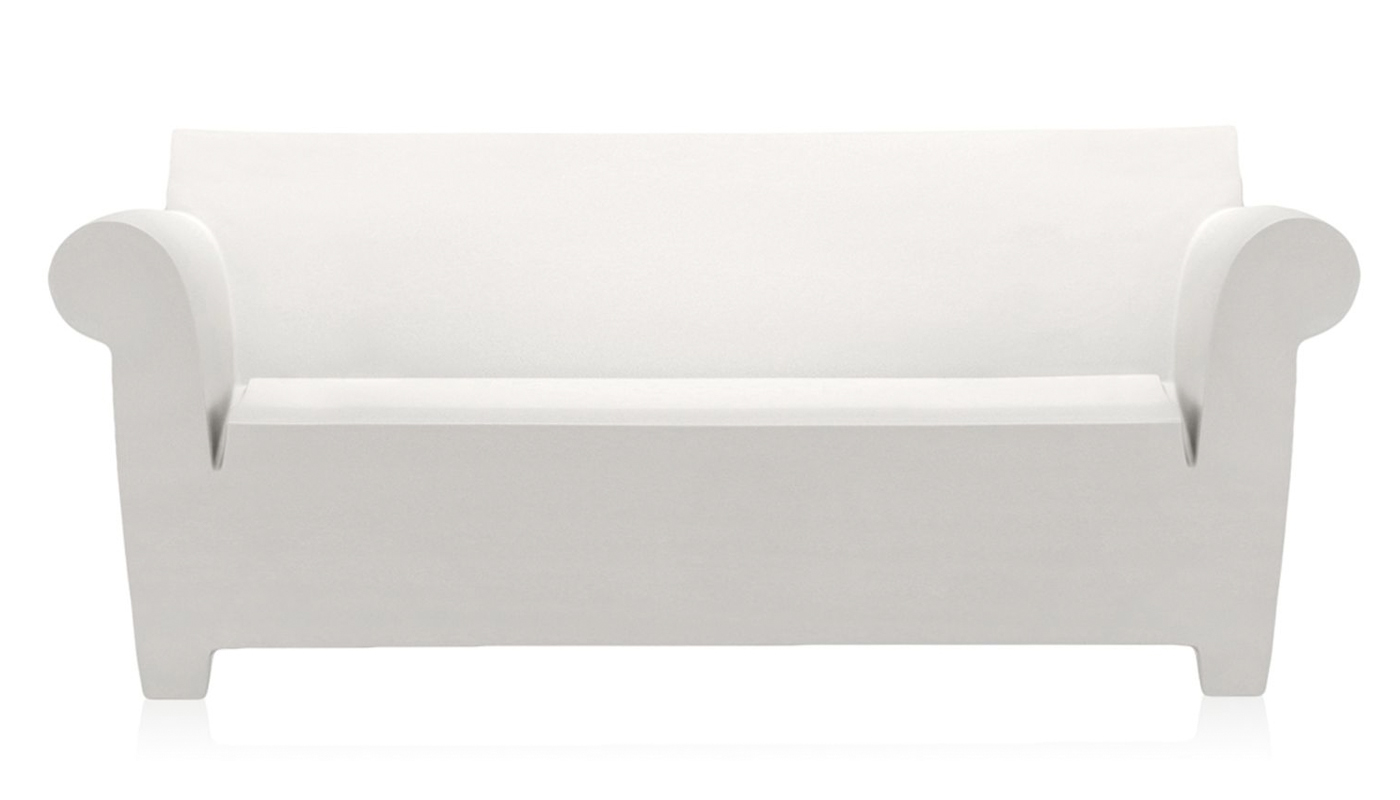 Kartell Bubble Club Sofa Zinc White