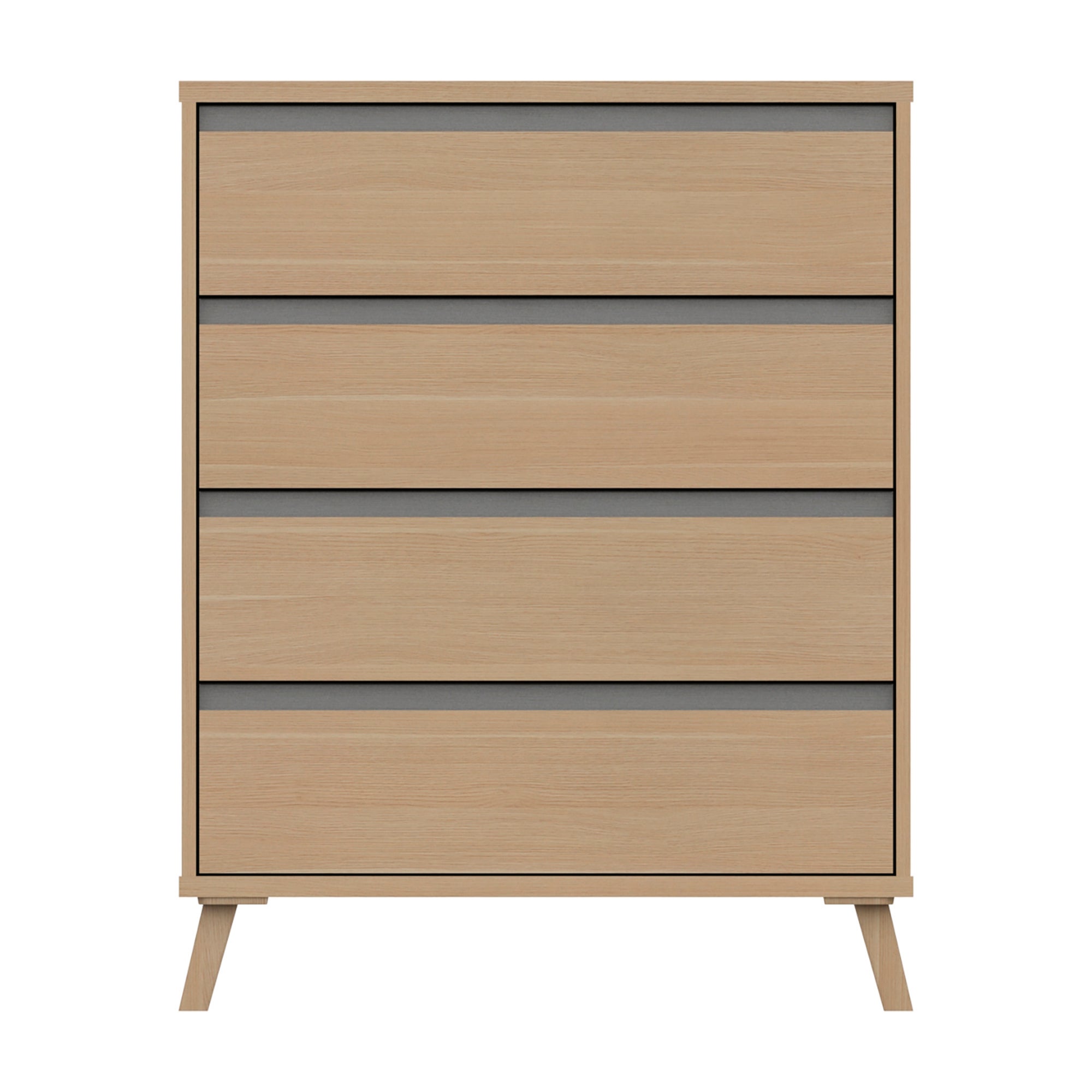 Jenson 4 Drawer Chest Brown