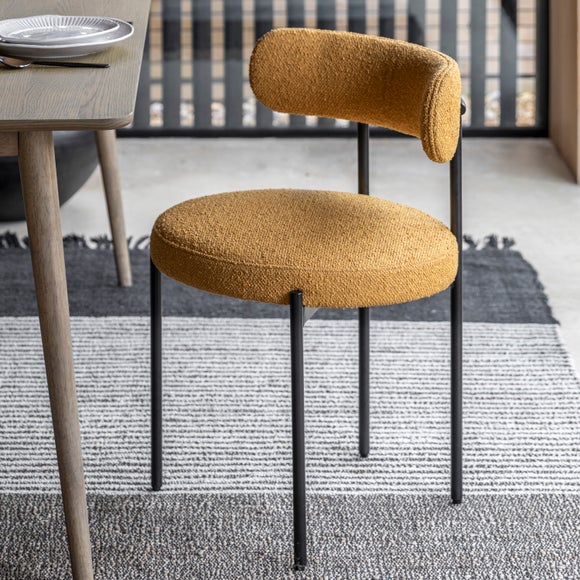 Set of 2 Mesa Dining Chairs, Fabric