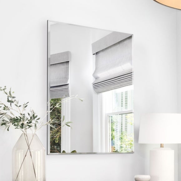 Frameless Rectangle Venetian Wall Mirror