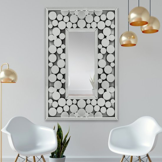 Loya Designer Rectangular Wall Mirror