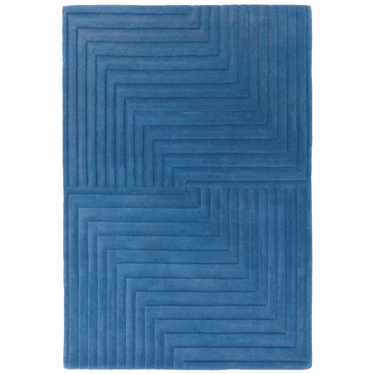 Form Rug, Blue