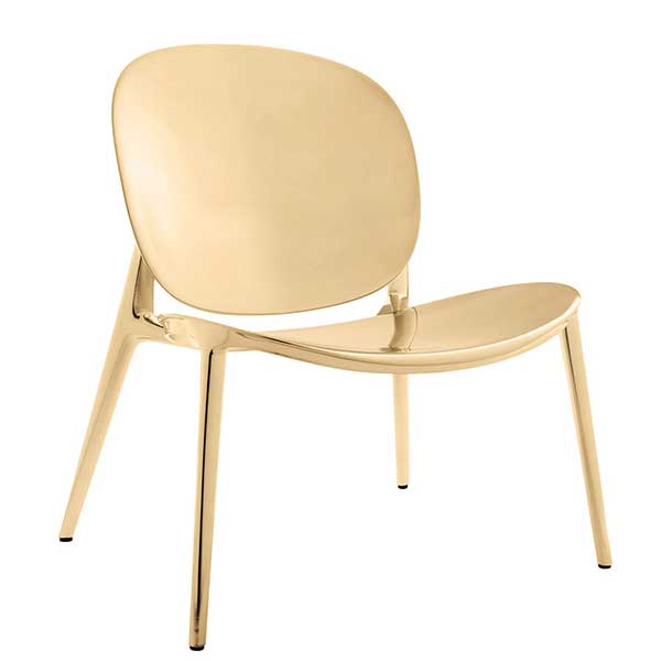 Kartell Metallic Be Bop Chair Gold