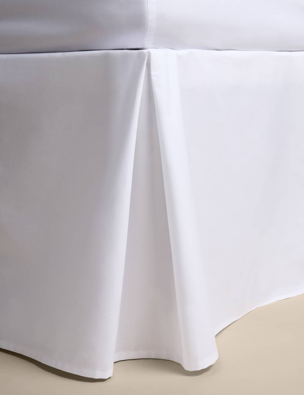 M&S Pure Egyptian Cotton Valance Sheet White