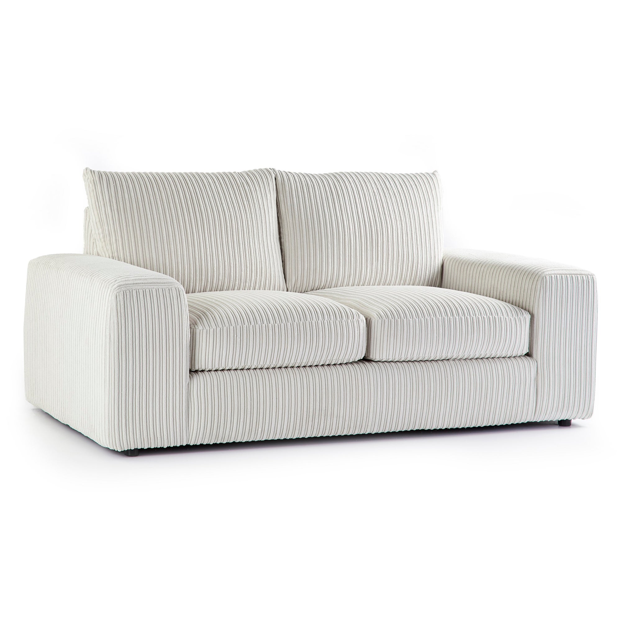 Champ Fabric 2 Seater Sofa Cream