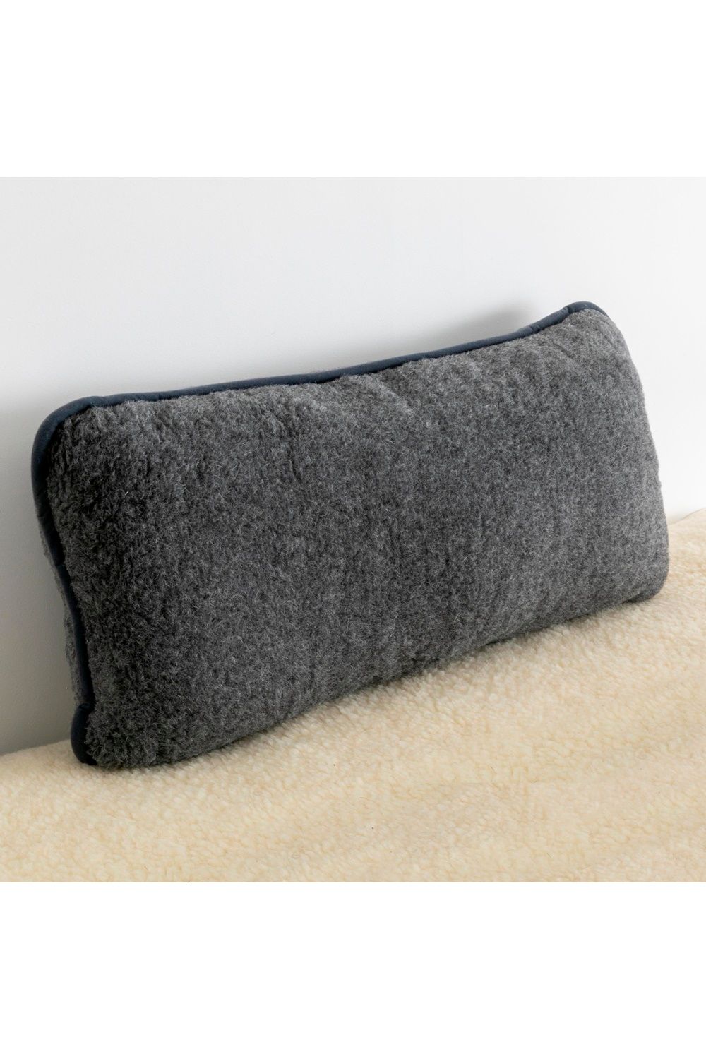 Native Natural Merino Wool Pillow - Grey