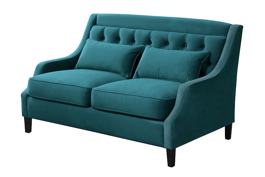 Zeno 2 seat Sofa Opulence Teal