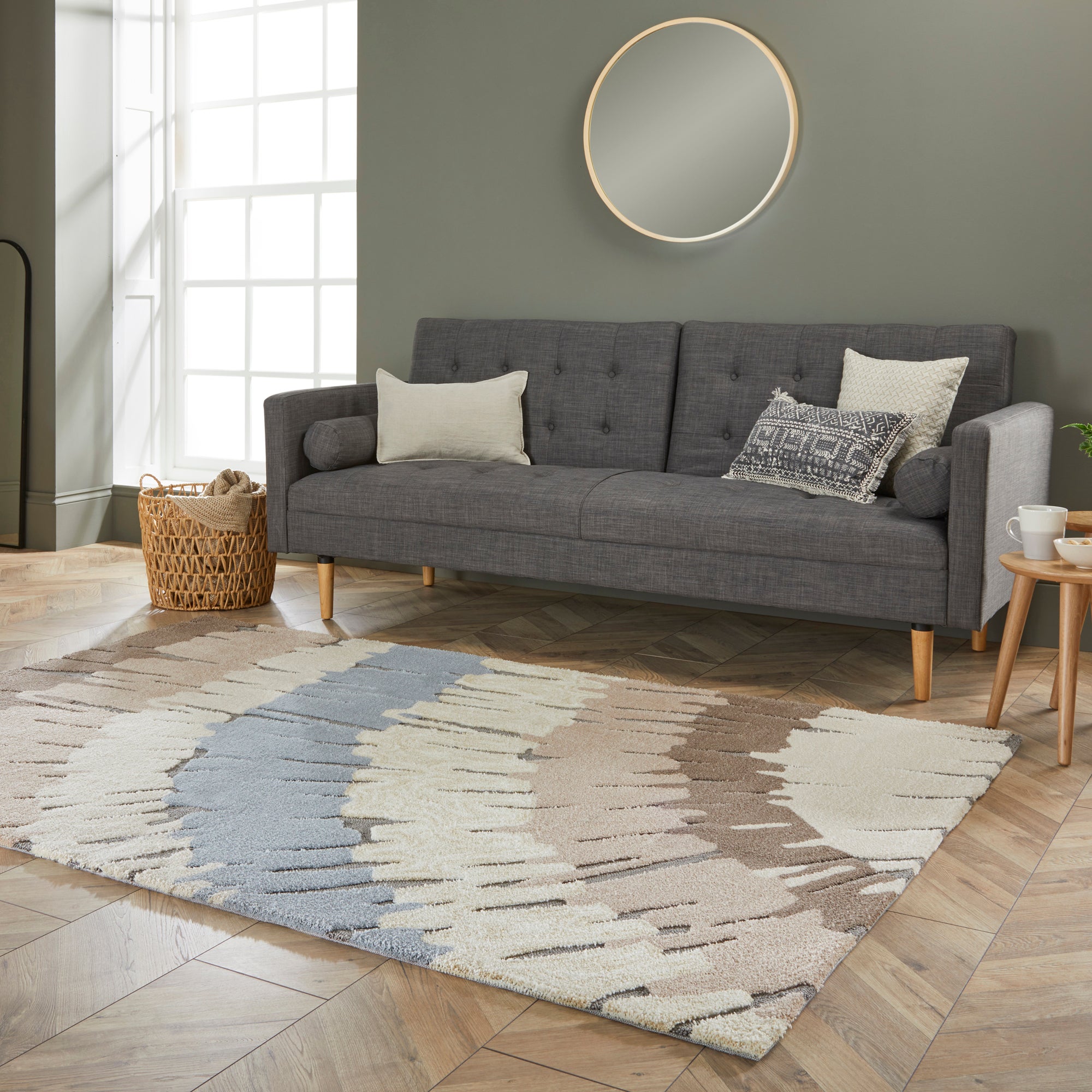 Woodgrain Rug Woodgrain Natural