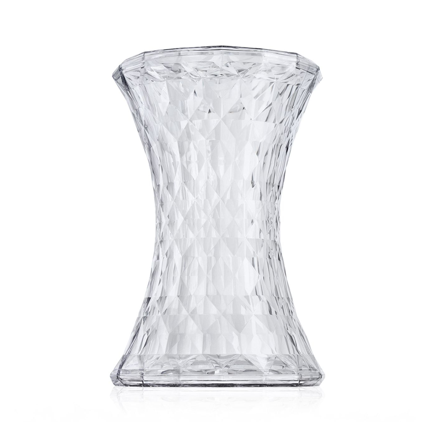 Kartell Stone Stool Crystal W30 X H45 cm