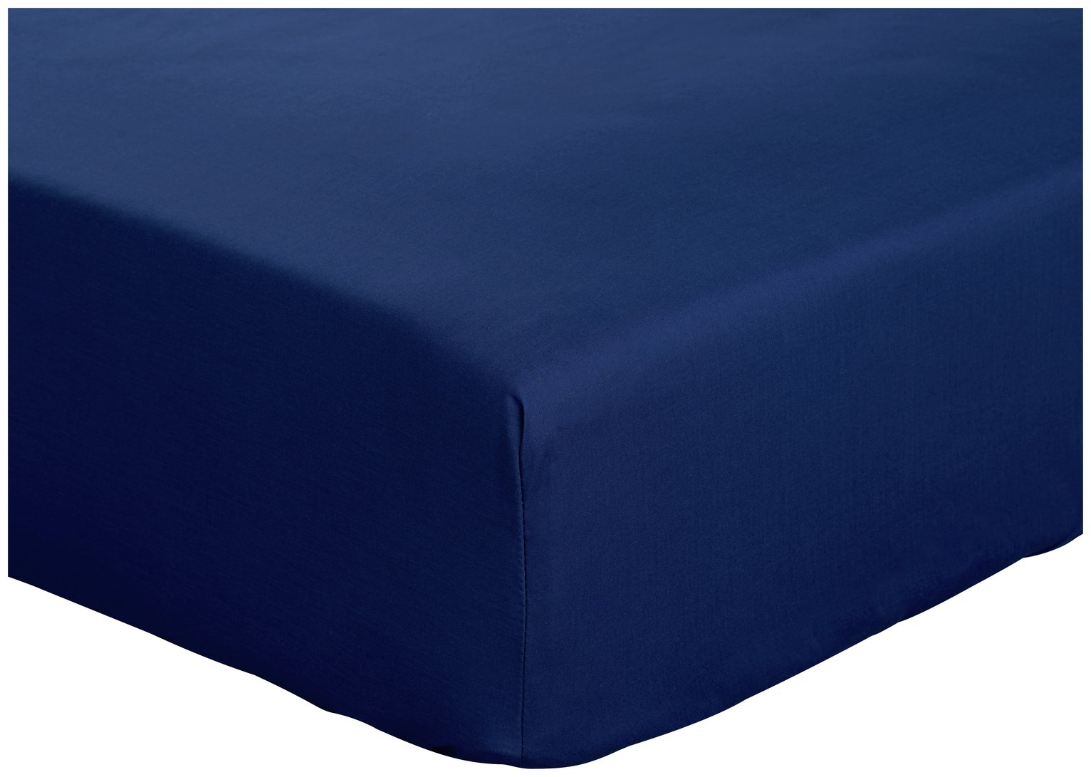 Habitat Cotton Rich 28cm Fitted Sheet - Kingsize