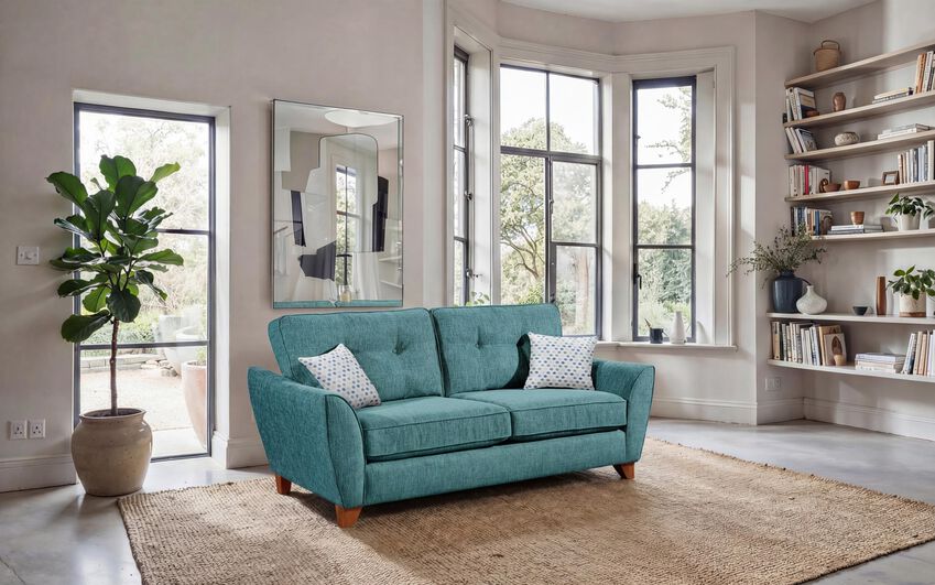 ScS Living Fabric Ainsley 2 Seater Sofa