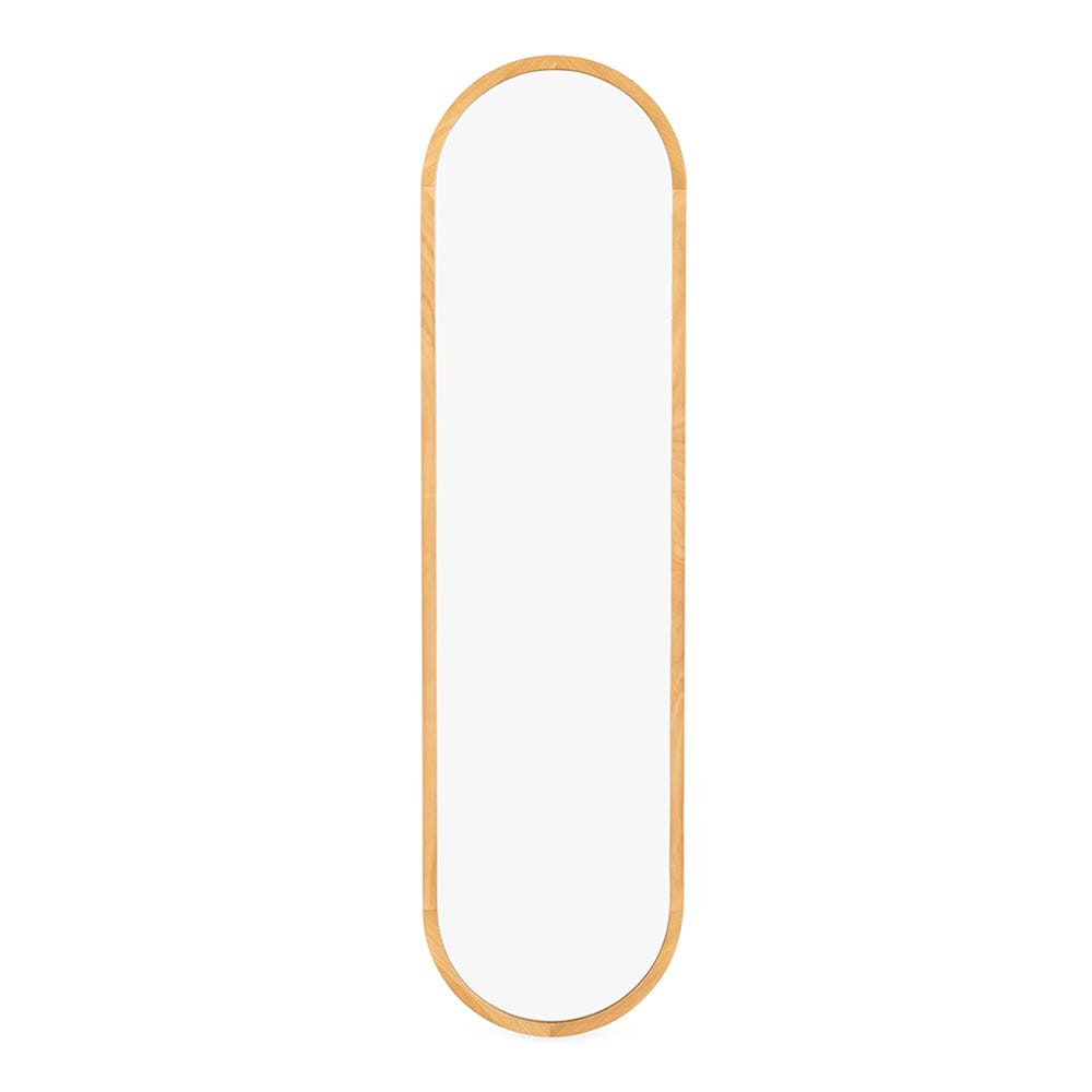 Heal's Anais Mirror Oval Oak 40 x 150cm 2