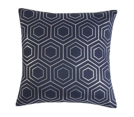 New Edge Blinds Element Cushion Cover in Blue