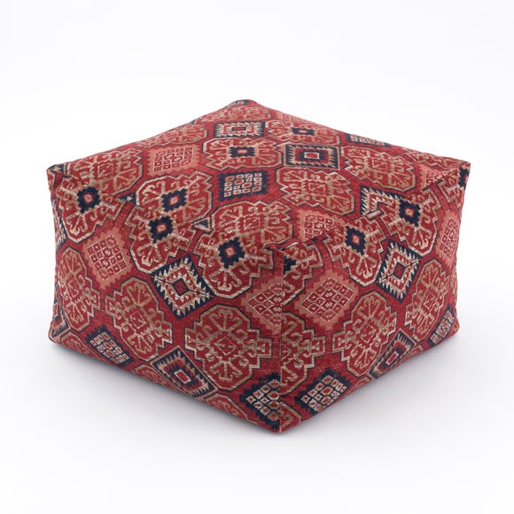 Hester Kilim Cube Pouffe